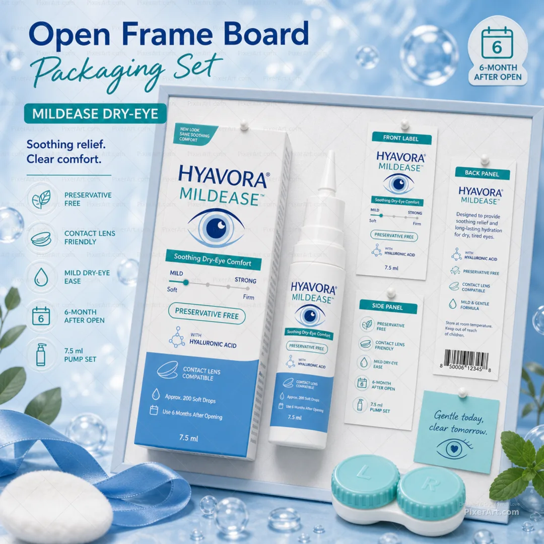 Hyavora MildEase Dry Eye Drops