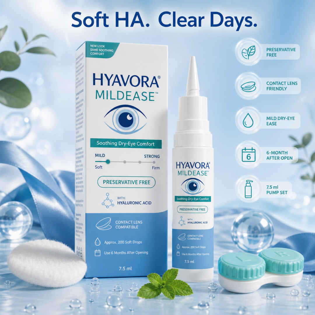 Hyavora MildEase Dry Eye Drops