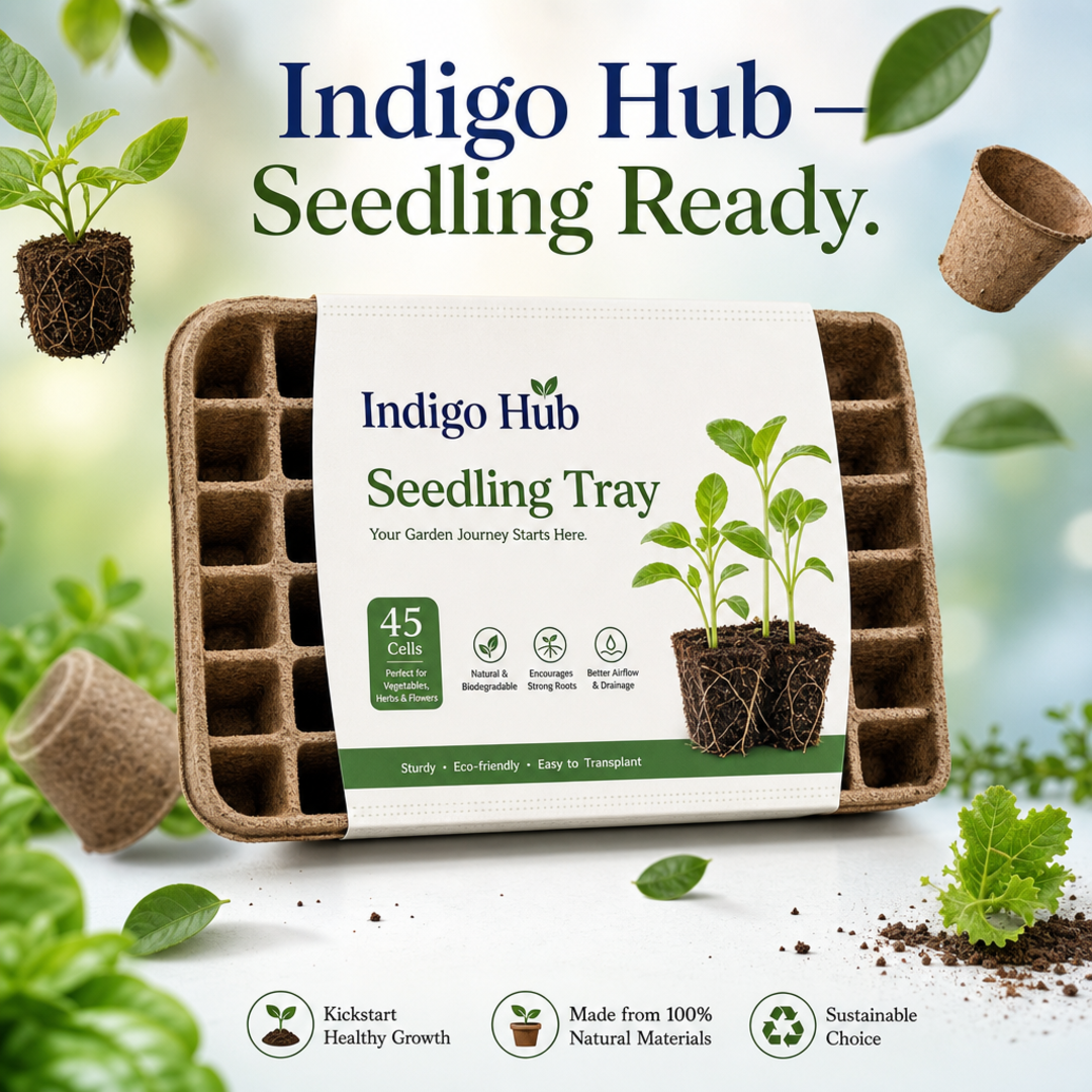 Indigo Hub Seedling Tray Retail Sleeve