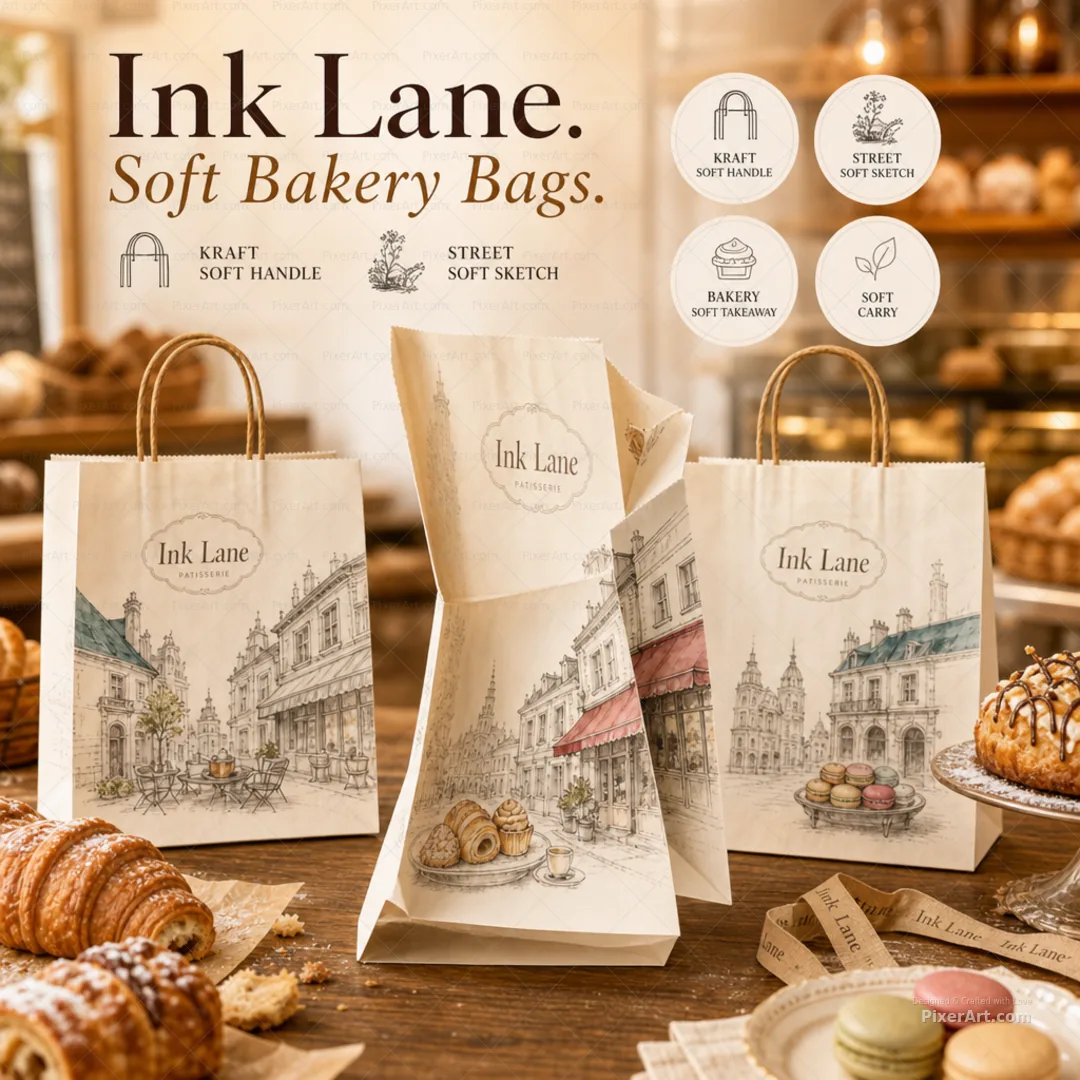Ink Lane Soft Bakery Bags