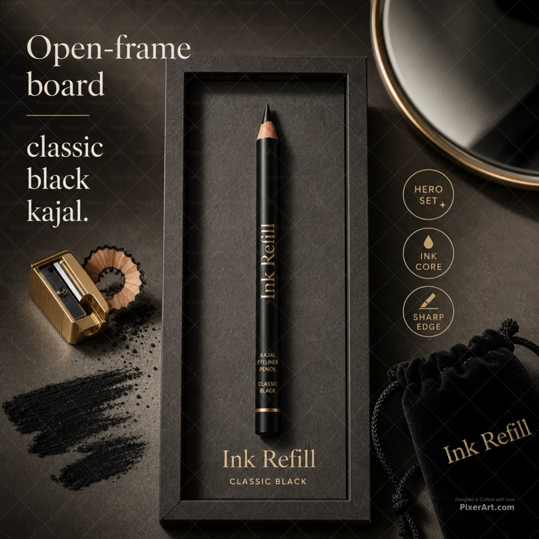 Open frame mockup