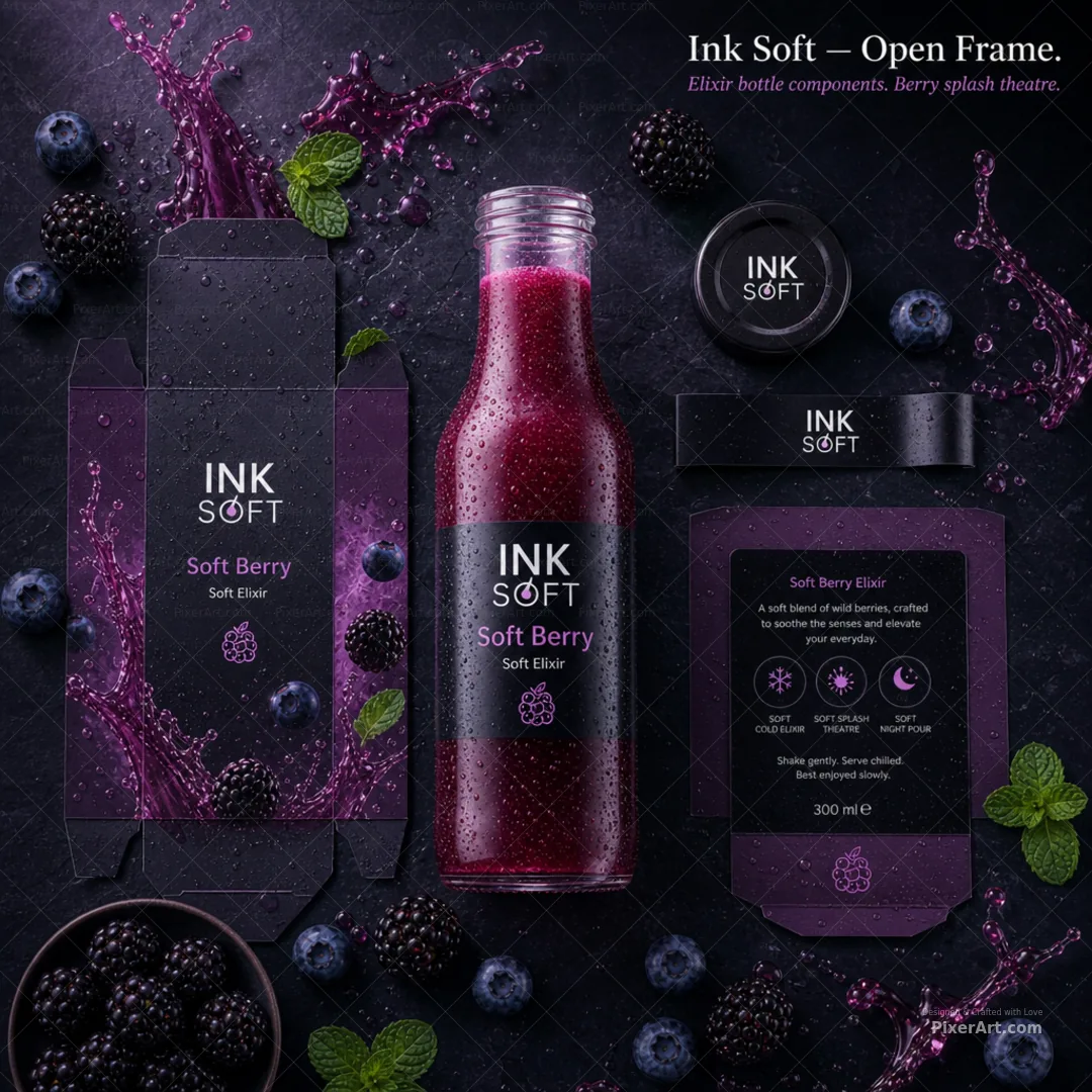 Open frame mockup