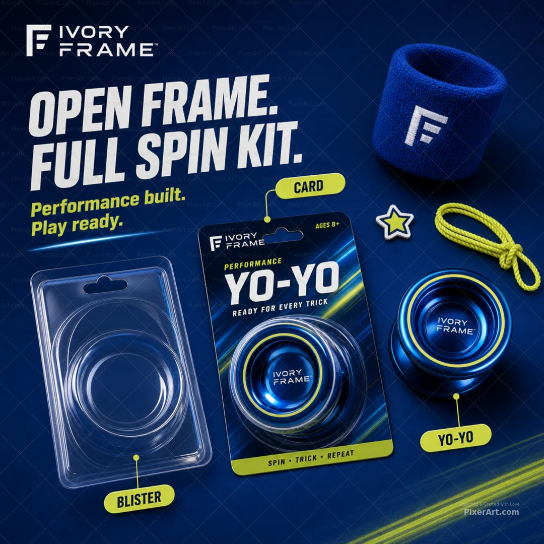 Open frame mockup