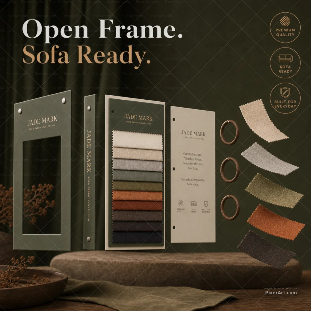 Open frame mockup