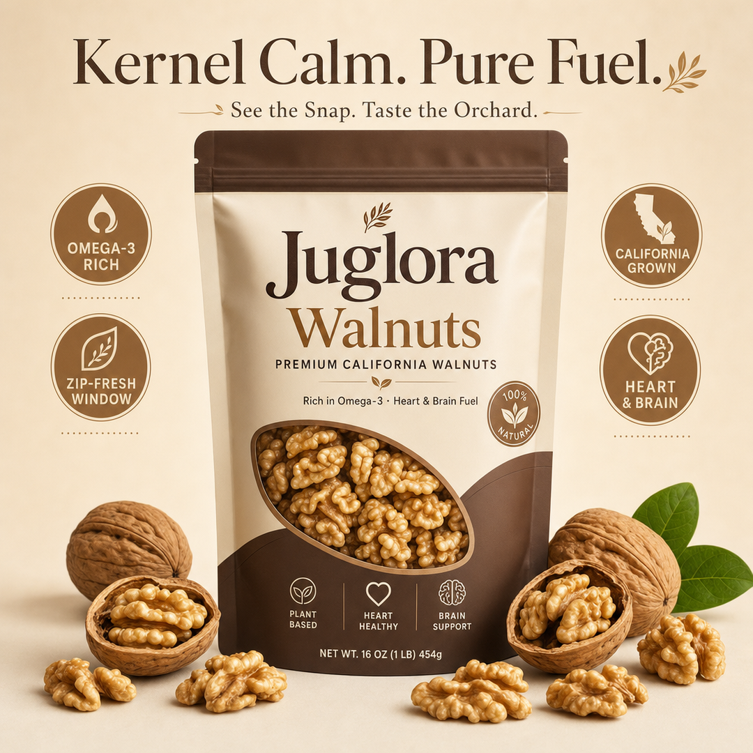 Juglora Premium California Walnut Pouch