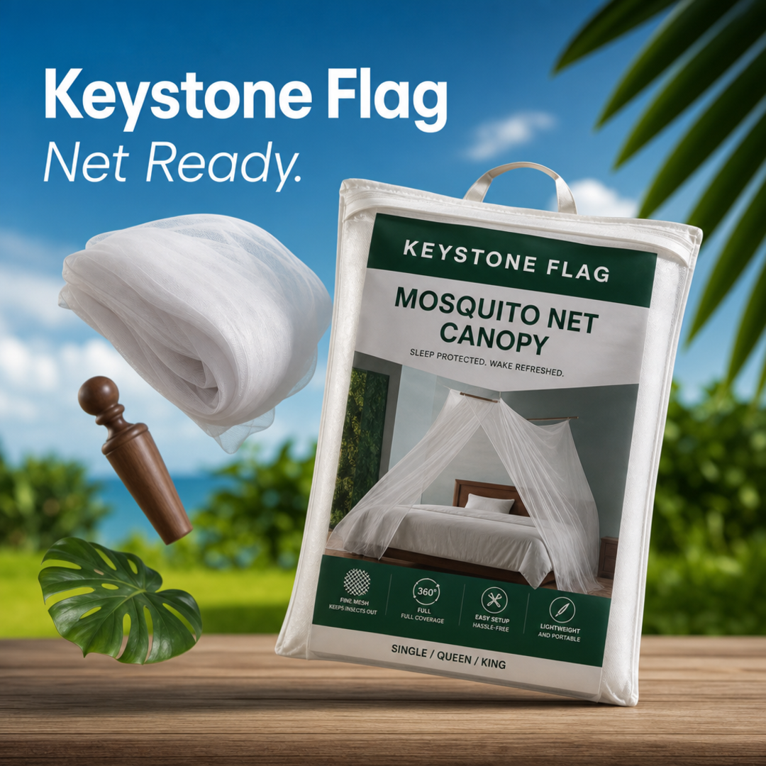 Keystone Flag Mosquito Net Canopy Pack
