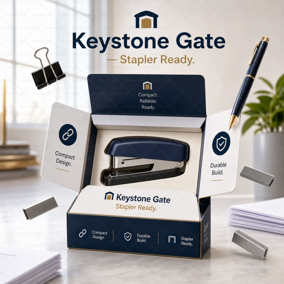 Keystone Gate Stapler Mini Retail Carton