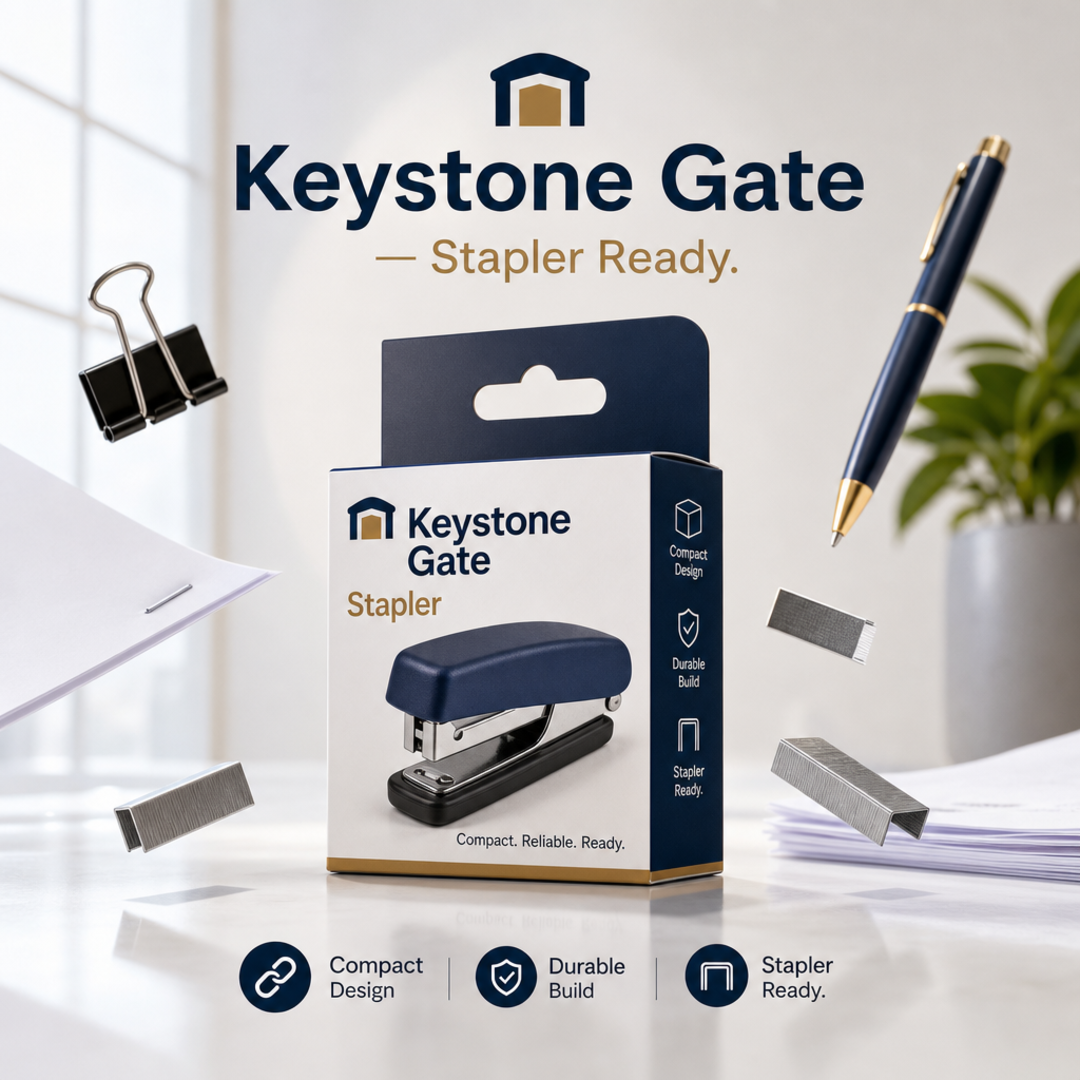 Keystone Gate Stapler Mini Retail Carton