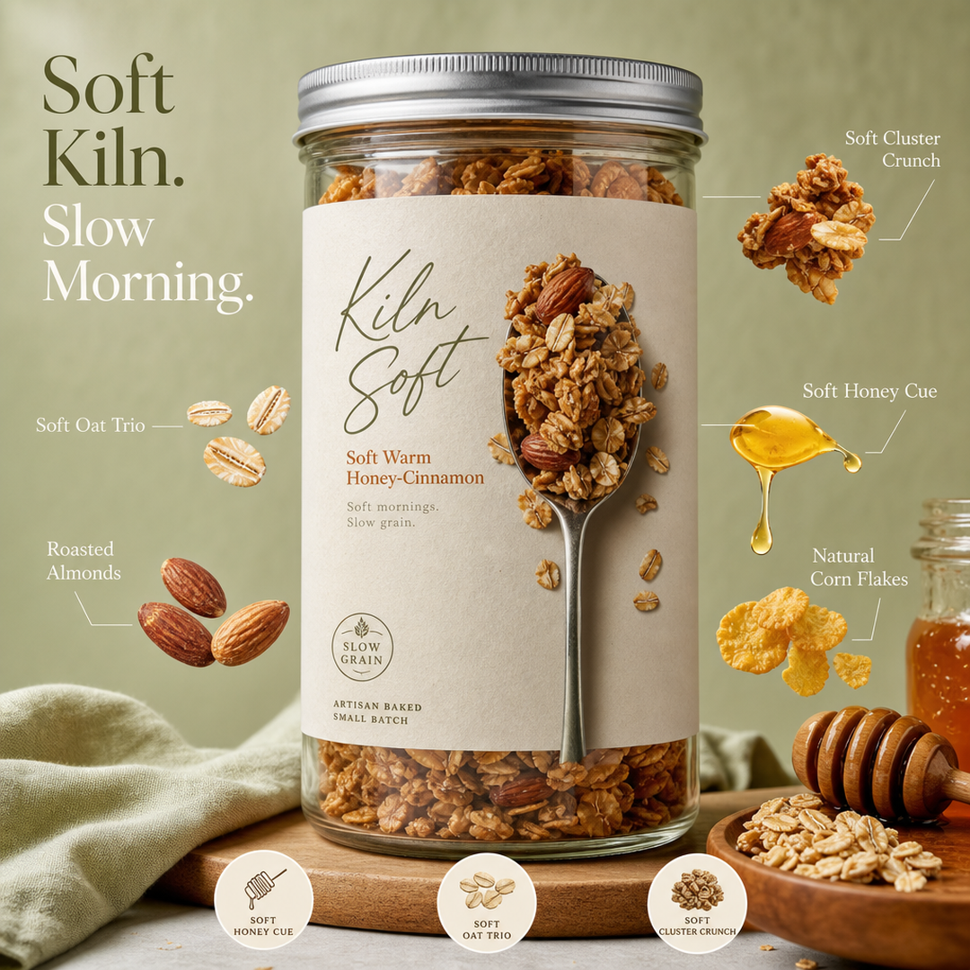 Kiln Soft Honey-Cinnamon Granola