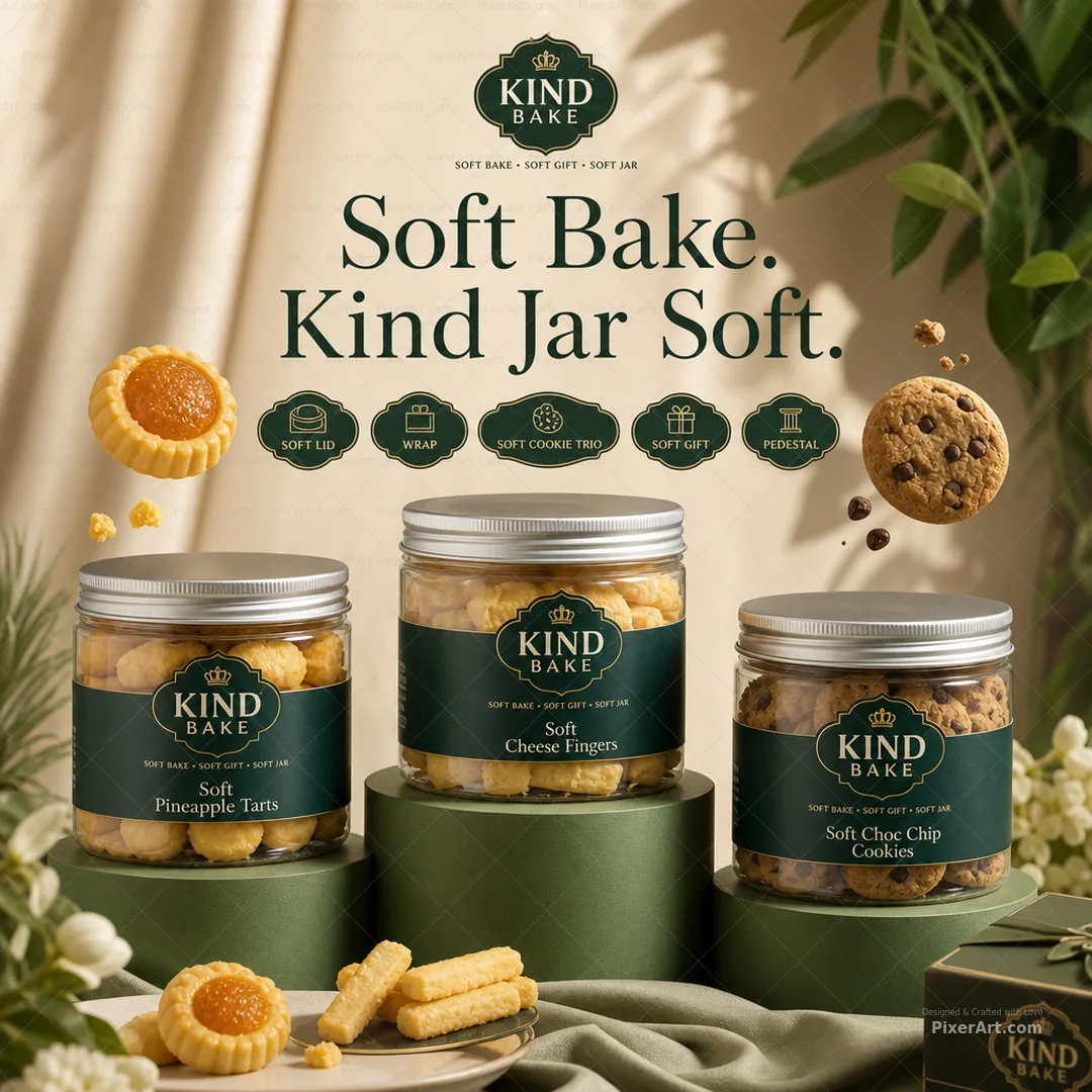 Kind Bake Soft Cookie Jars