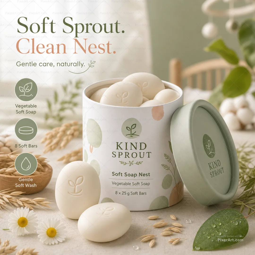 Kind Sprout Soft Soap Tube