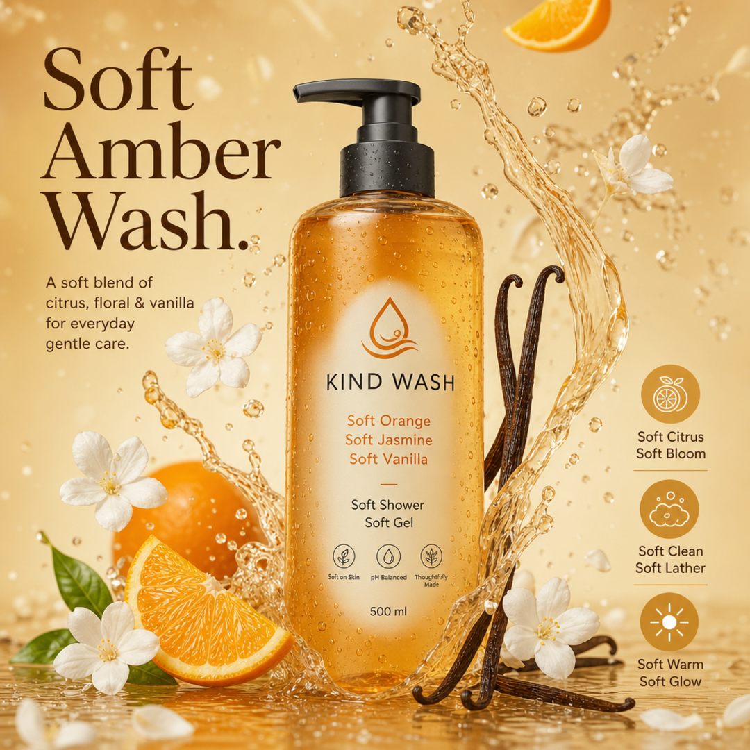 Kind Wash Soft Amber Gel