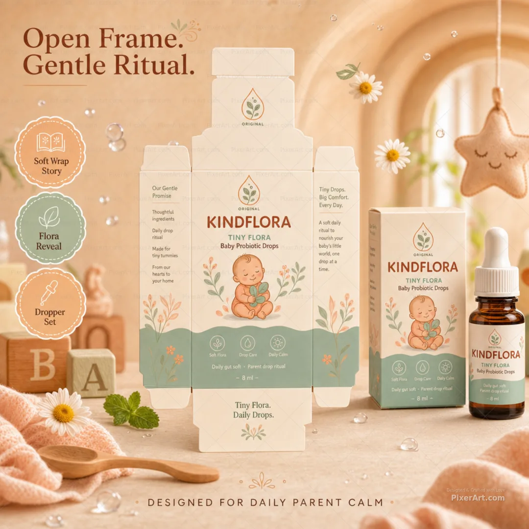 Open frame mockup