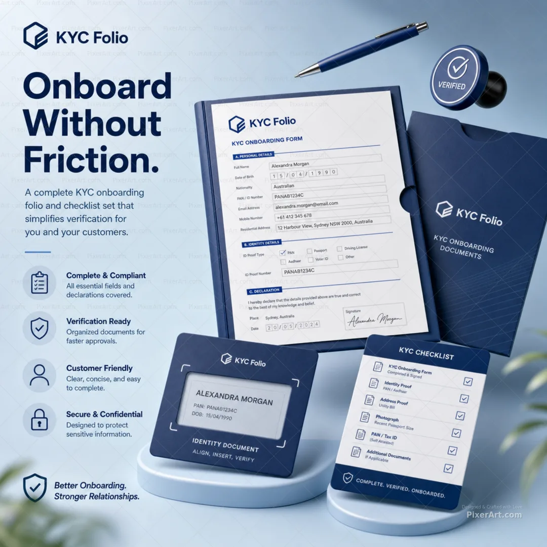 KYC Folio Onboarding Form Set