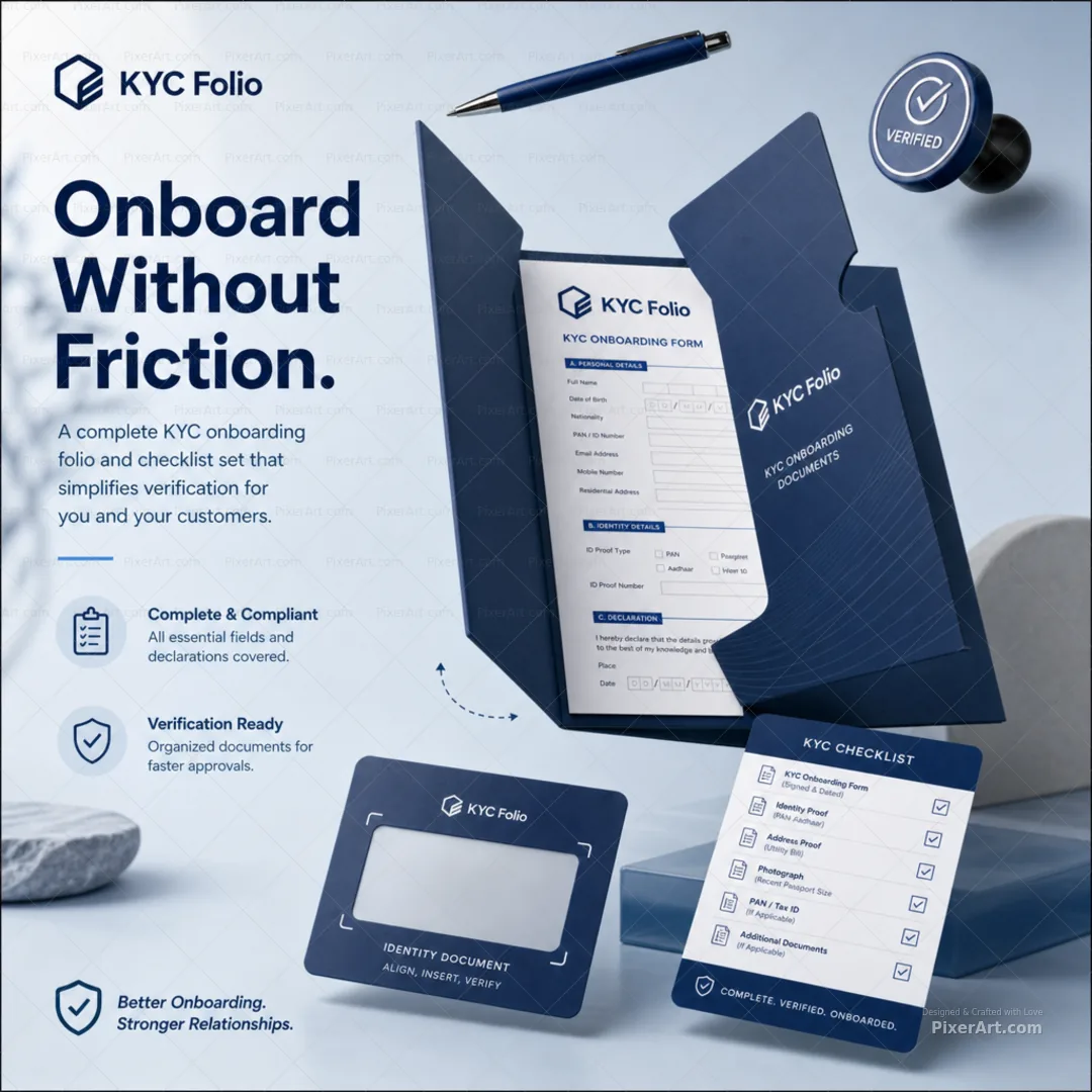 KYC Folio Onboarding Form Set