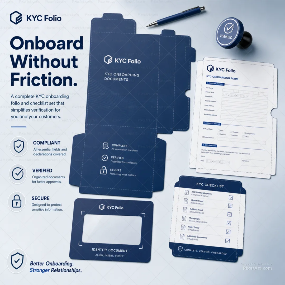 KYC Folio Onboarding Form Set