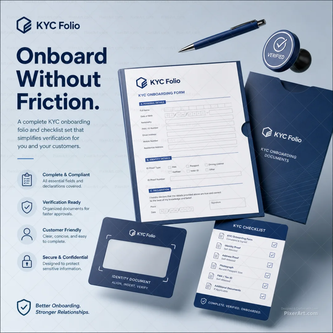 KYC Folio Onboarding Form Set