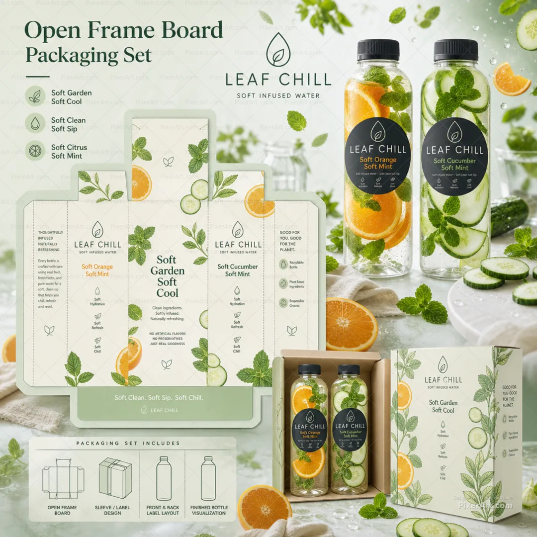 Open frame mockup