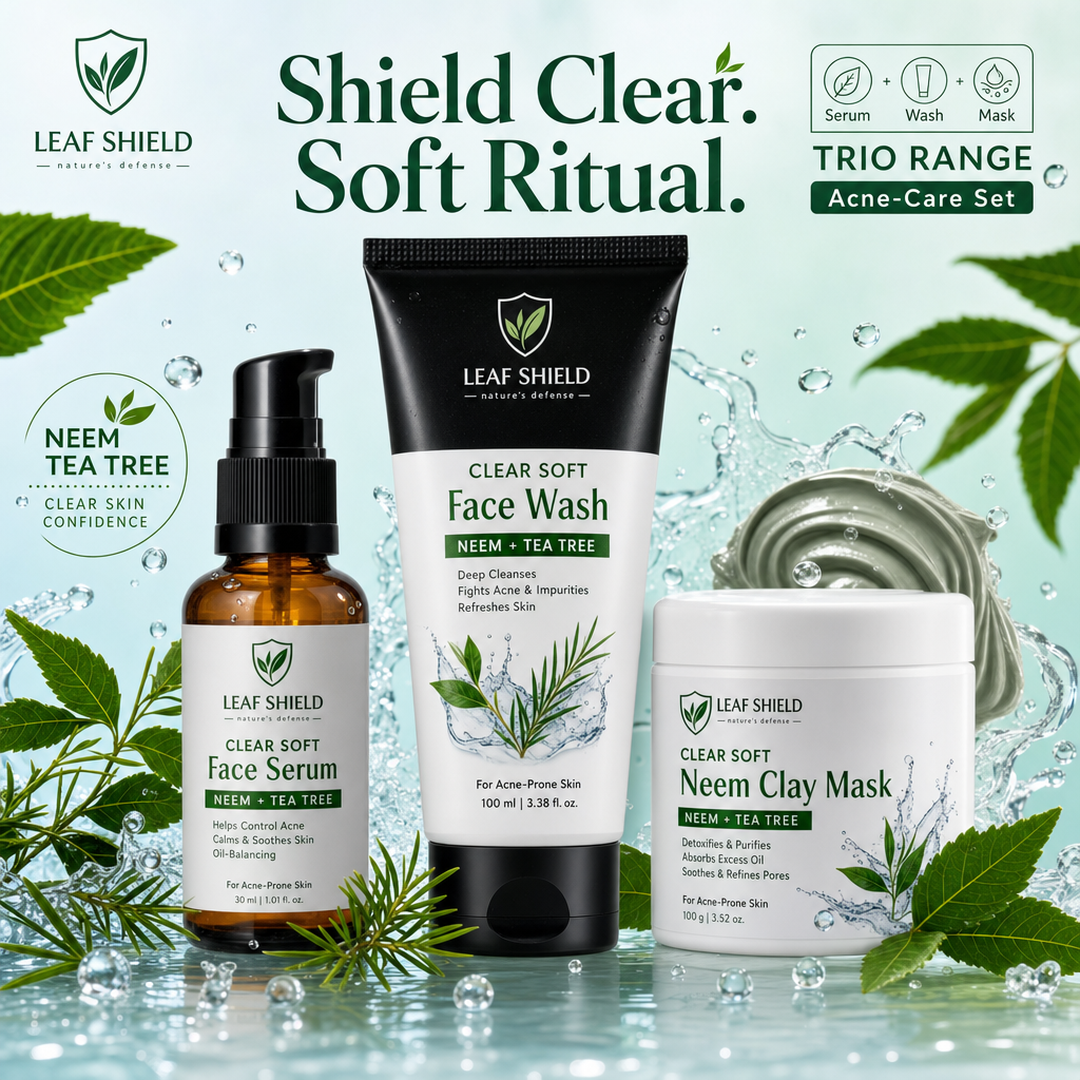 Leaf Shield Clear Soft Acne Trio