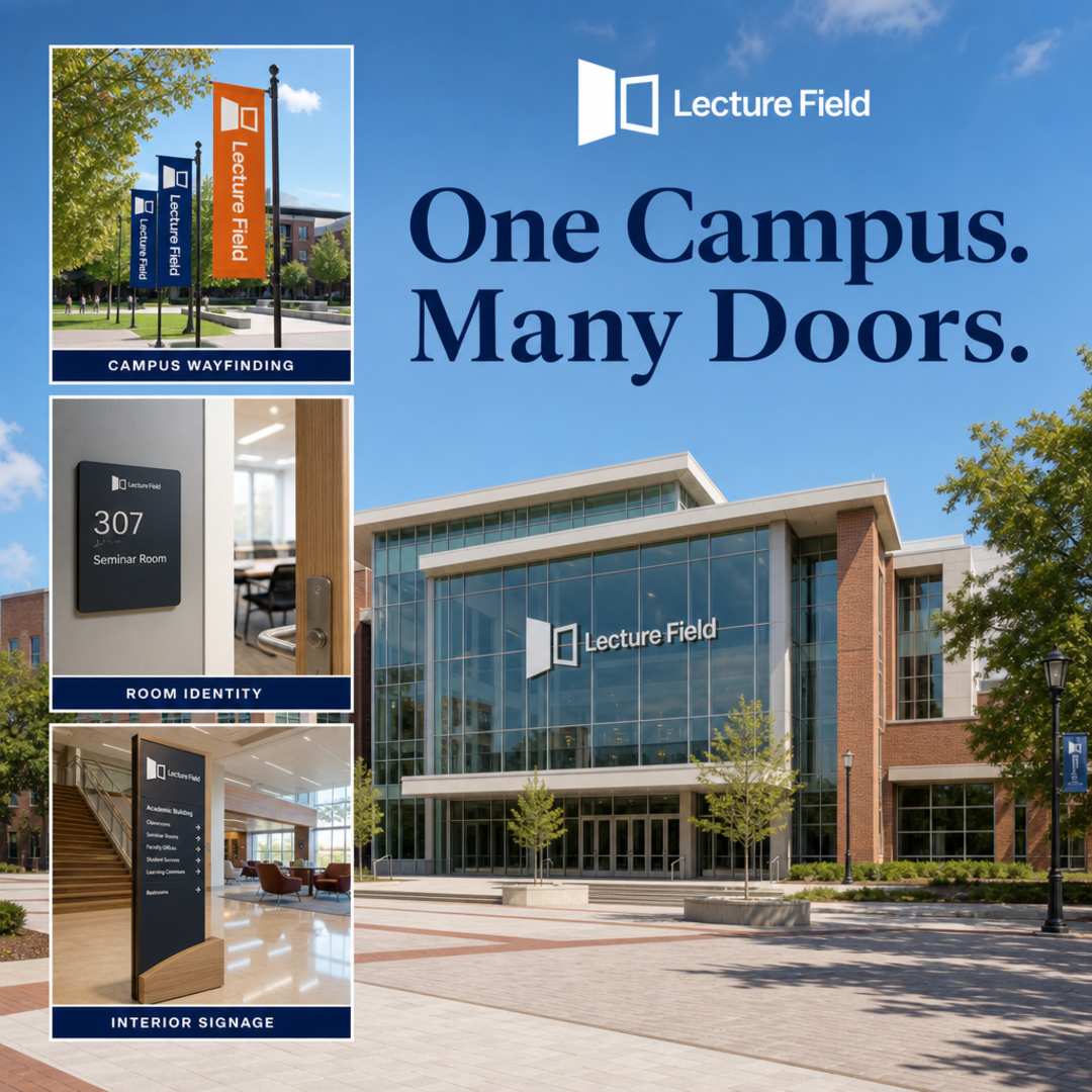 Lecture Field University Building Identity Master