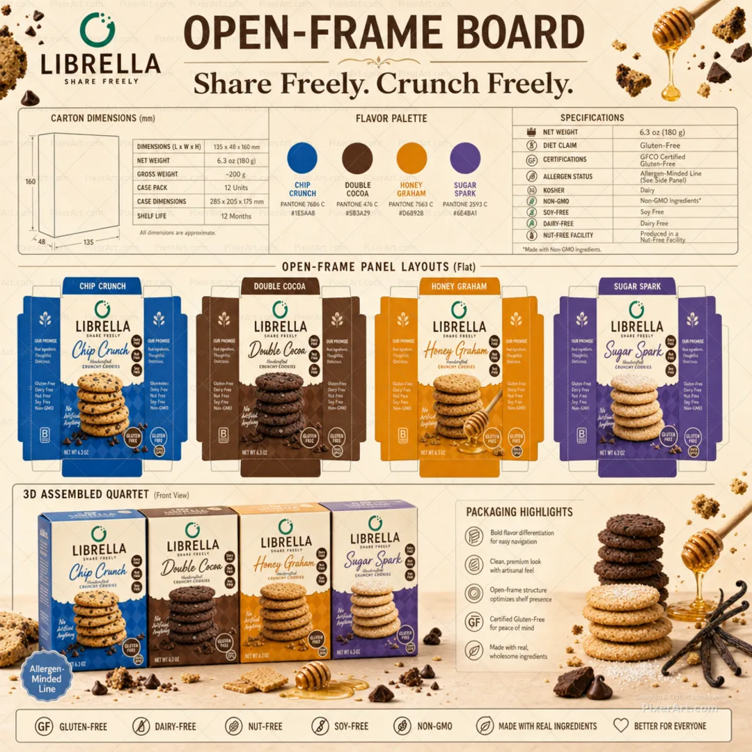 Open frame mockup