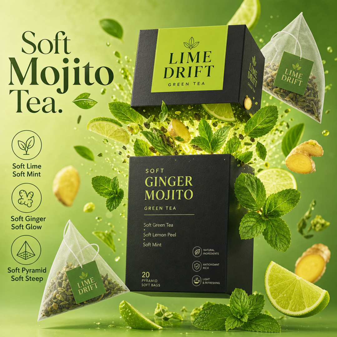 Lime Drift Soft Ginger Tea