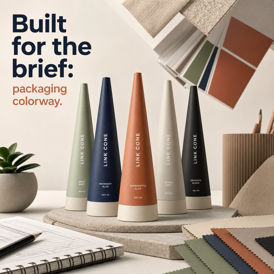 Link Cone Packaging colorway