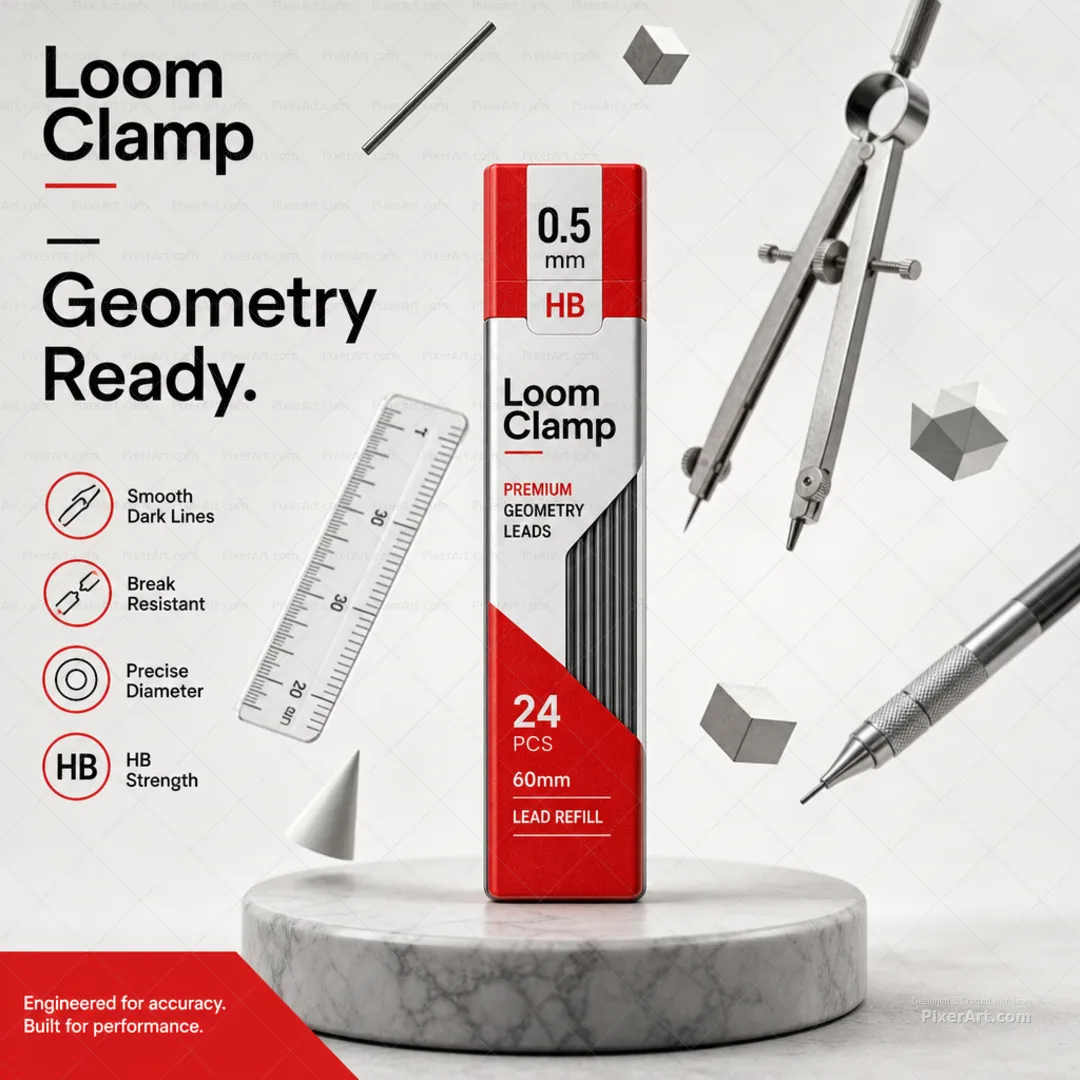 Loom Clamp Geometry Instrument Refill Lead Tin