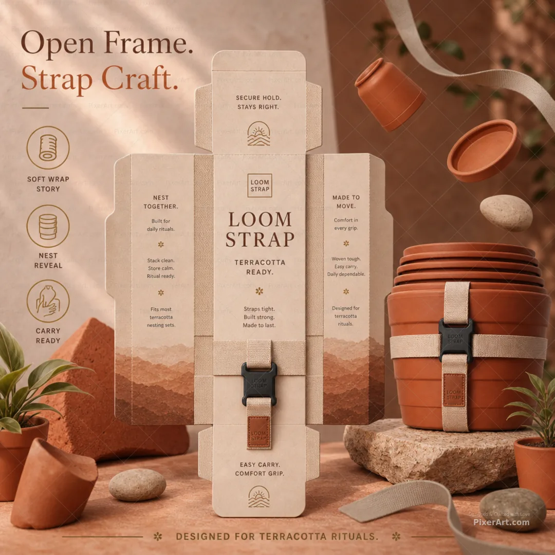 Open frame mockup