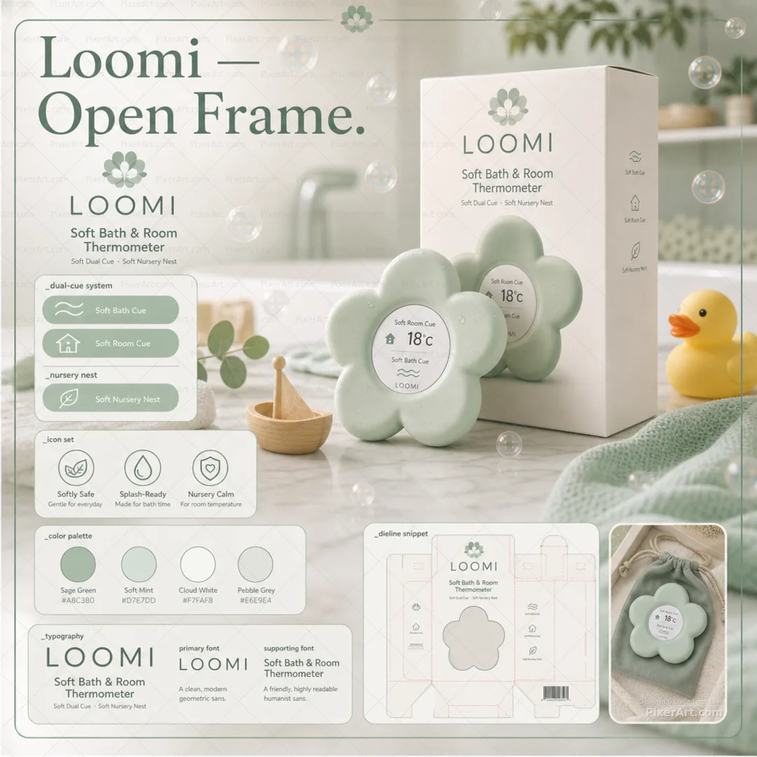 Open frame mockup