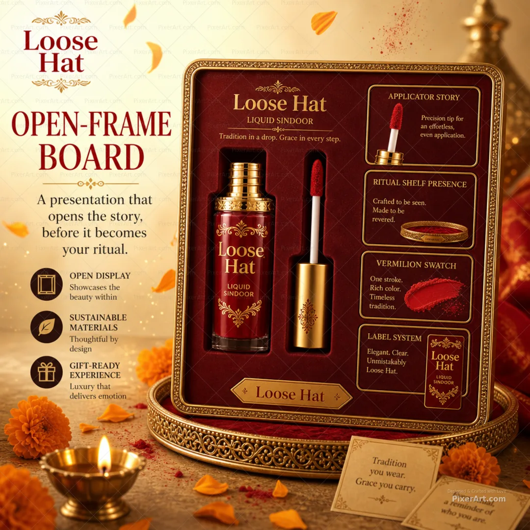Open frame mockup