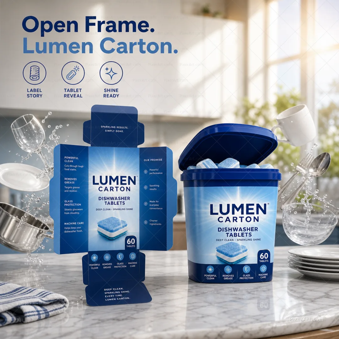 Open frame mockup