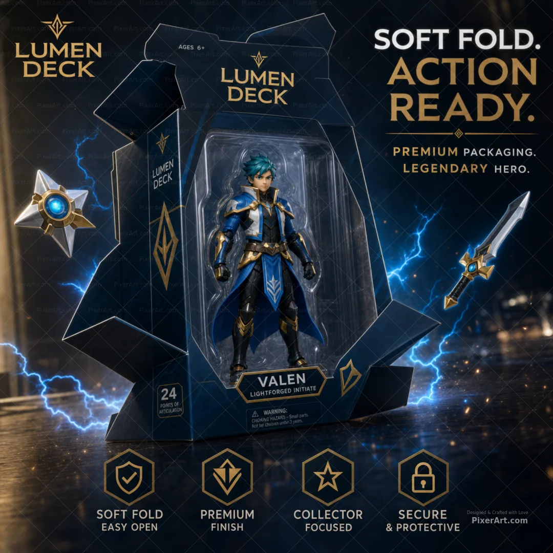 Lumen Deck Action Figure Window Box