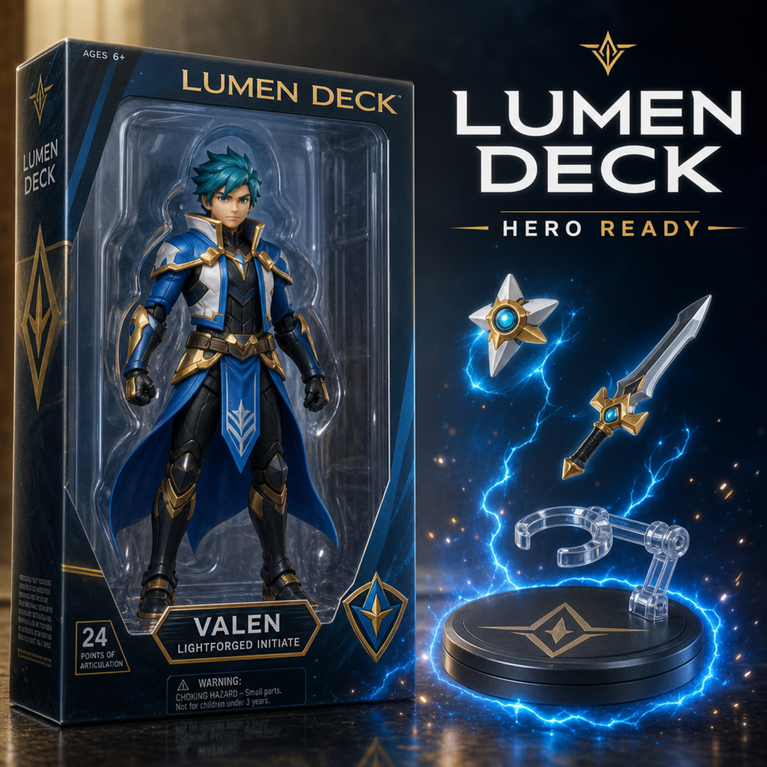 Lumen Deck Action Figure Window Box