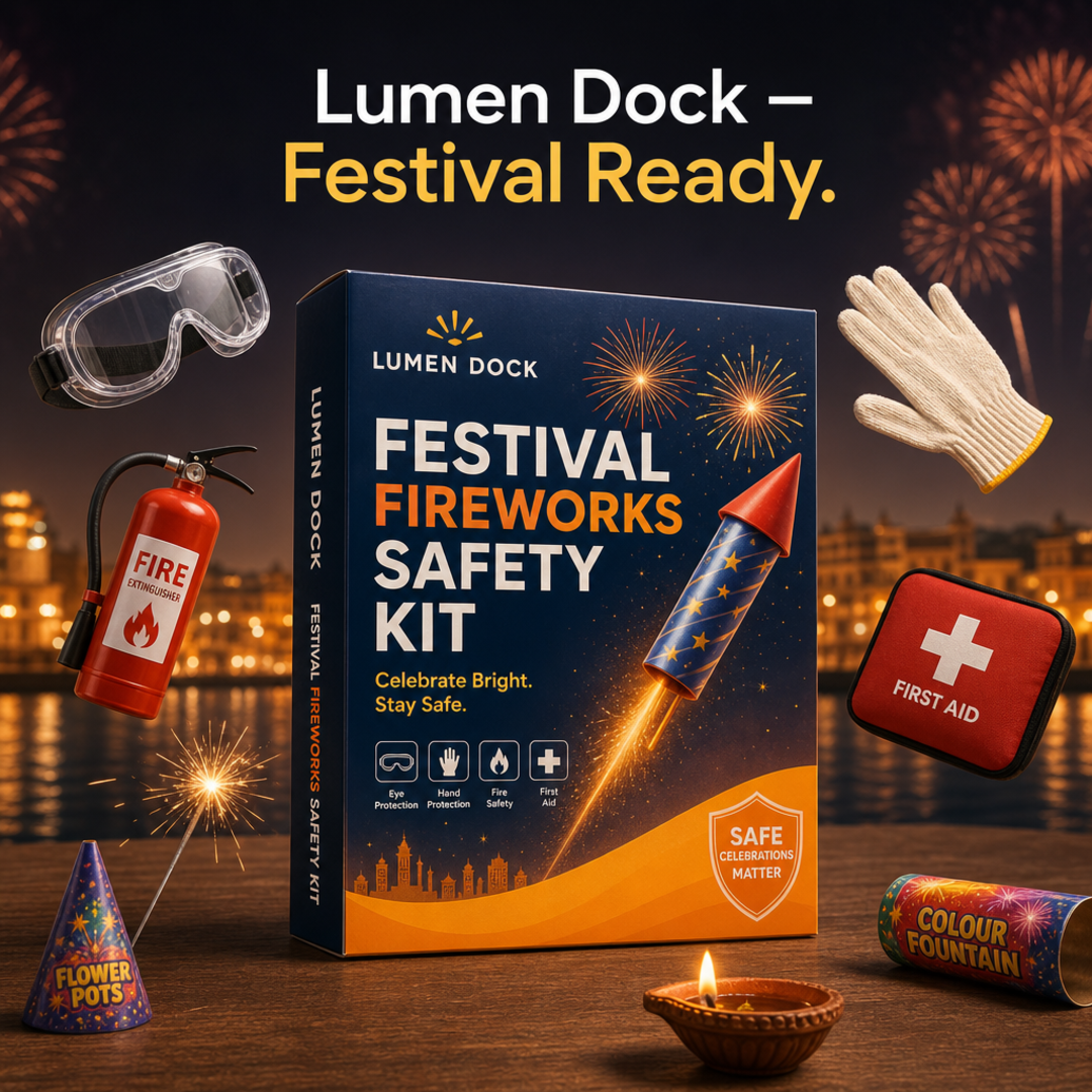 Lumen Dock Festival Fireworks Safety Carton