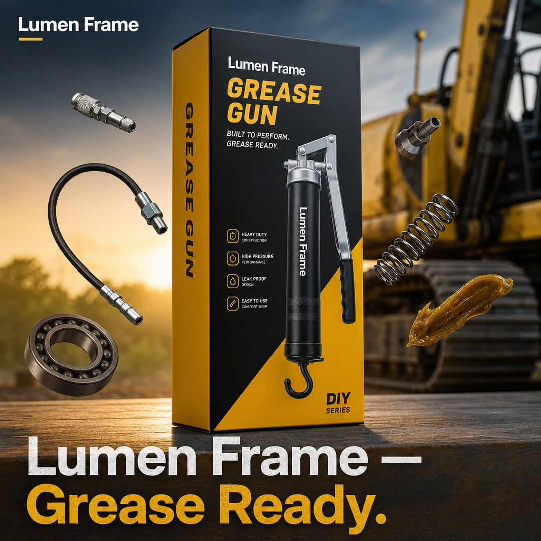 Lumen Frame Grease Gun Retail Carton