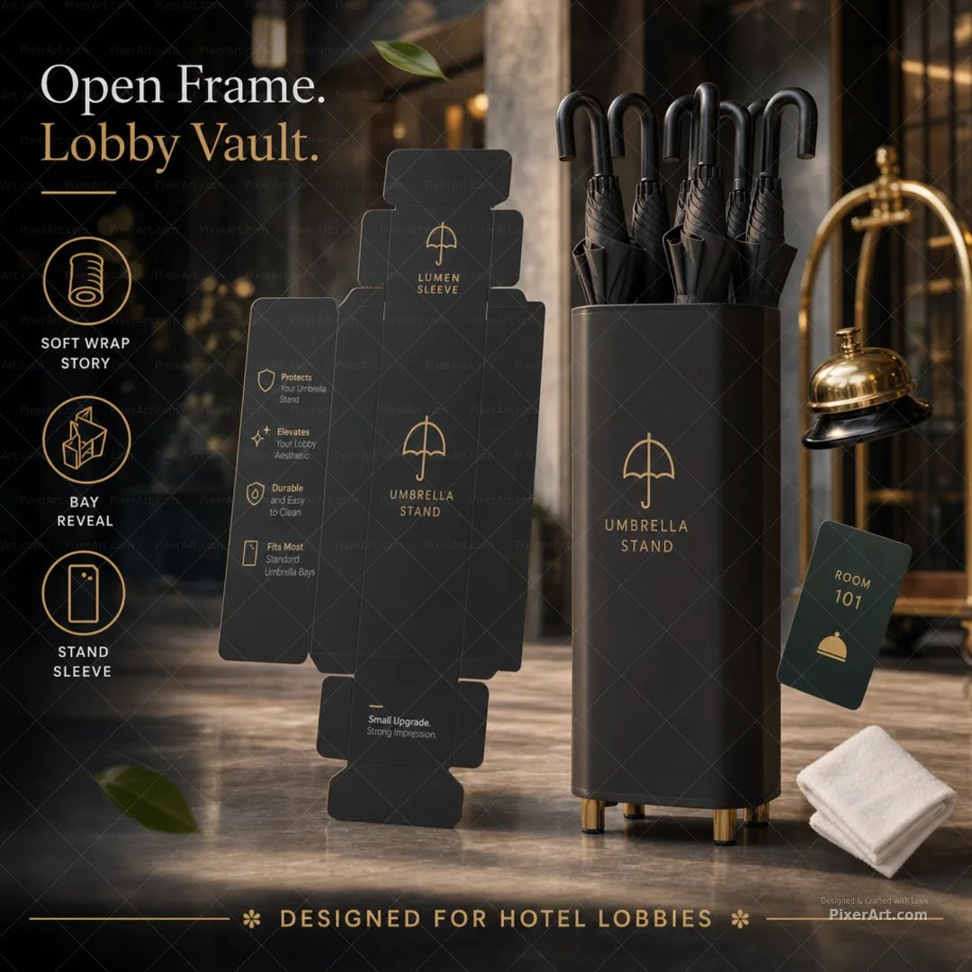 Open frame mockup
