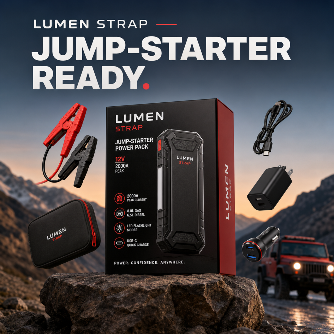 Lumen Strap Jump-Starter Power Pack Carton