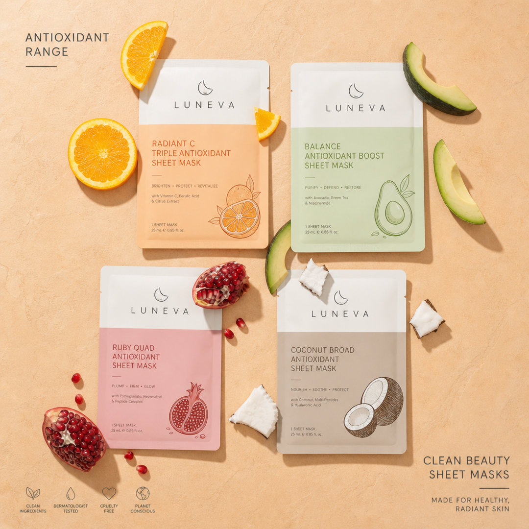 LUNEVA Antioxidant Sheet Masks