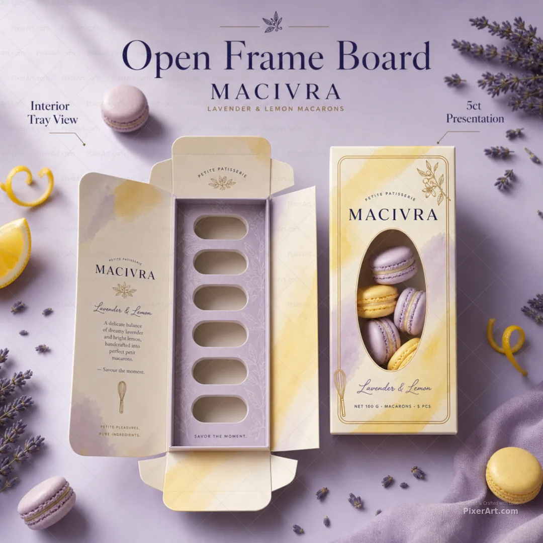 Open frame mockup