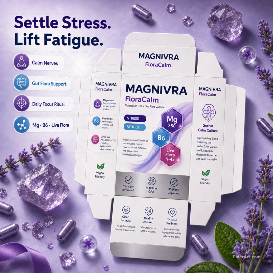 Magnivra FloraCalm Capsules