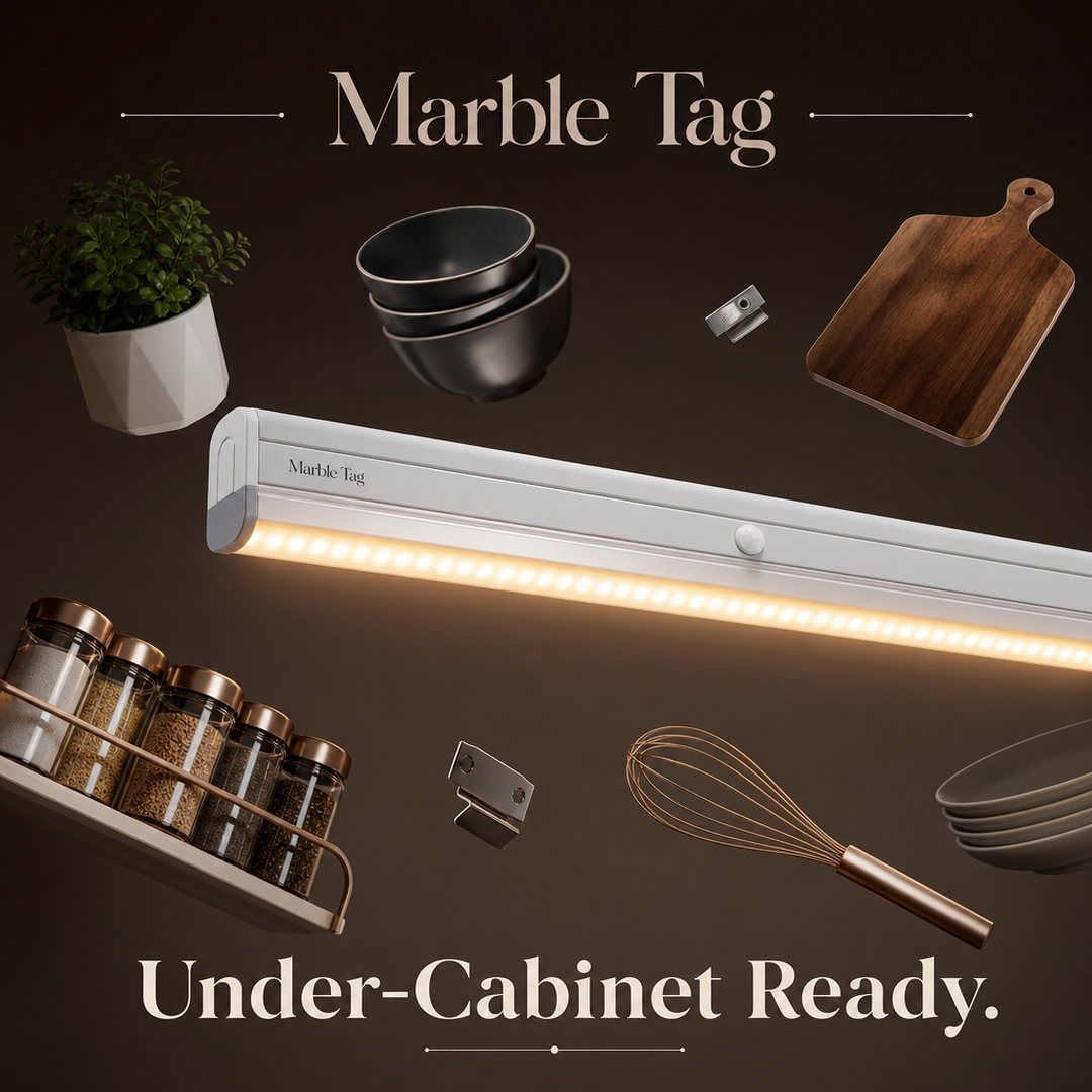 Marble Tag Under-Cabinet Kitchen Light Strip Kit