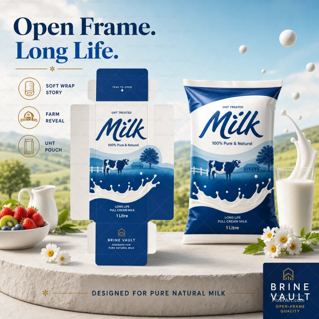 Open frame mockup