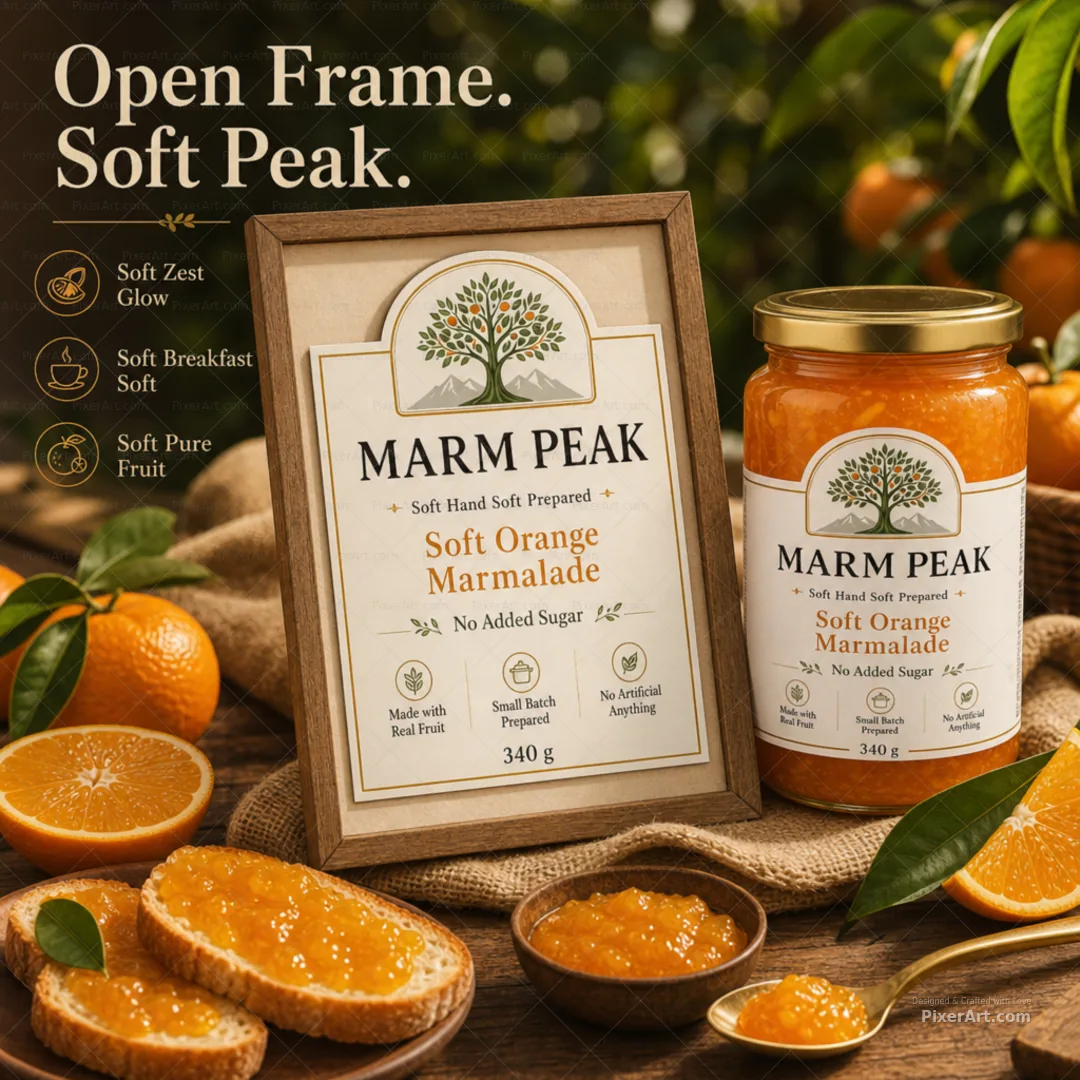 Marm Peak Soft Orange Preserve