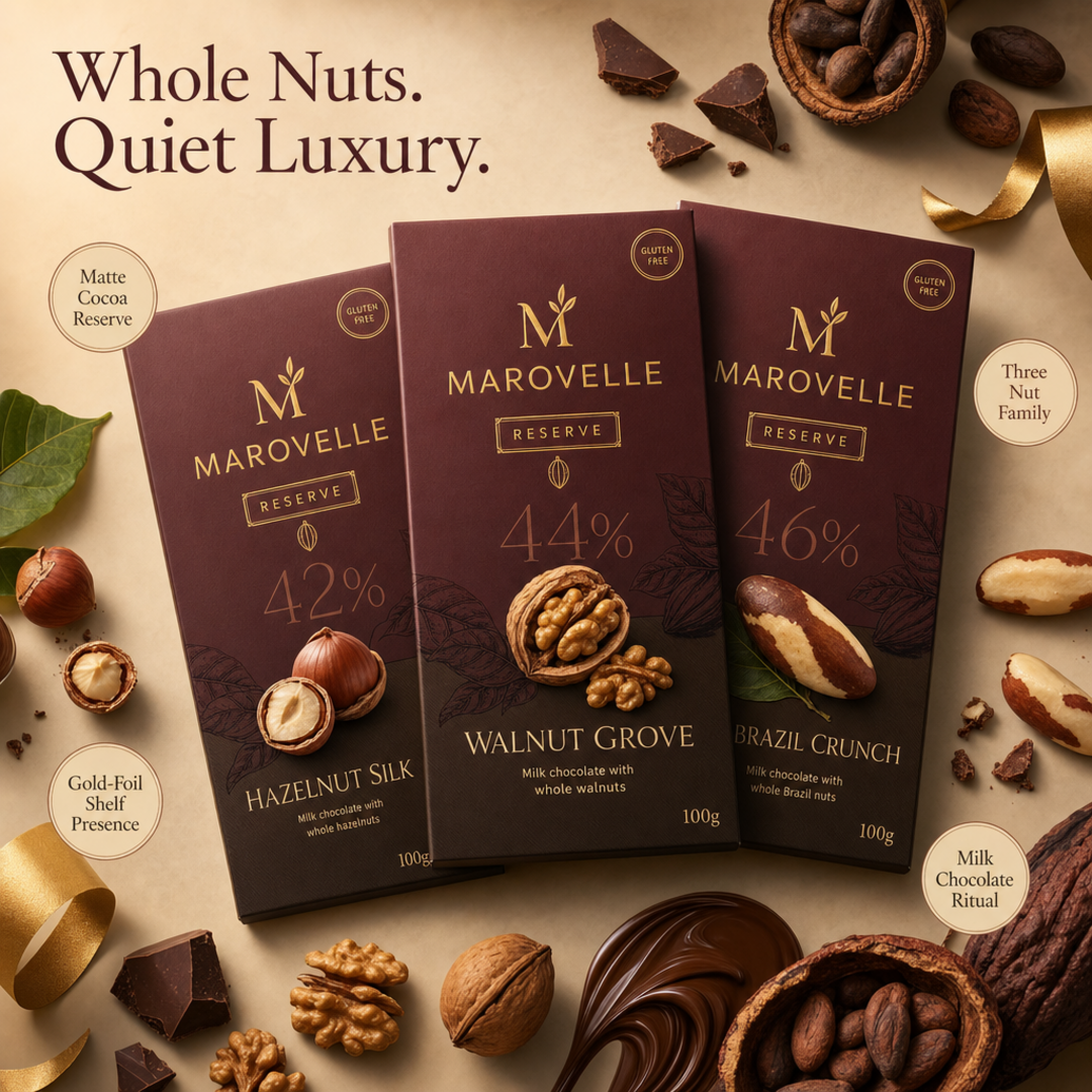 Marovelle Premium Nut Chocolate Trio