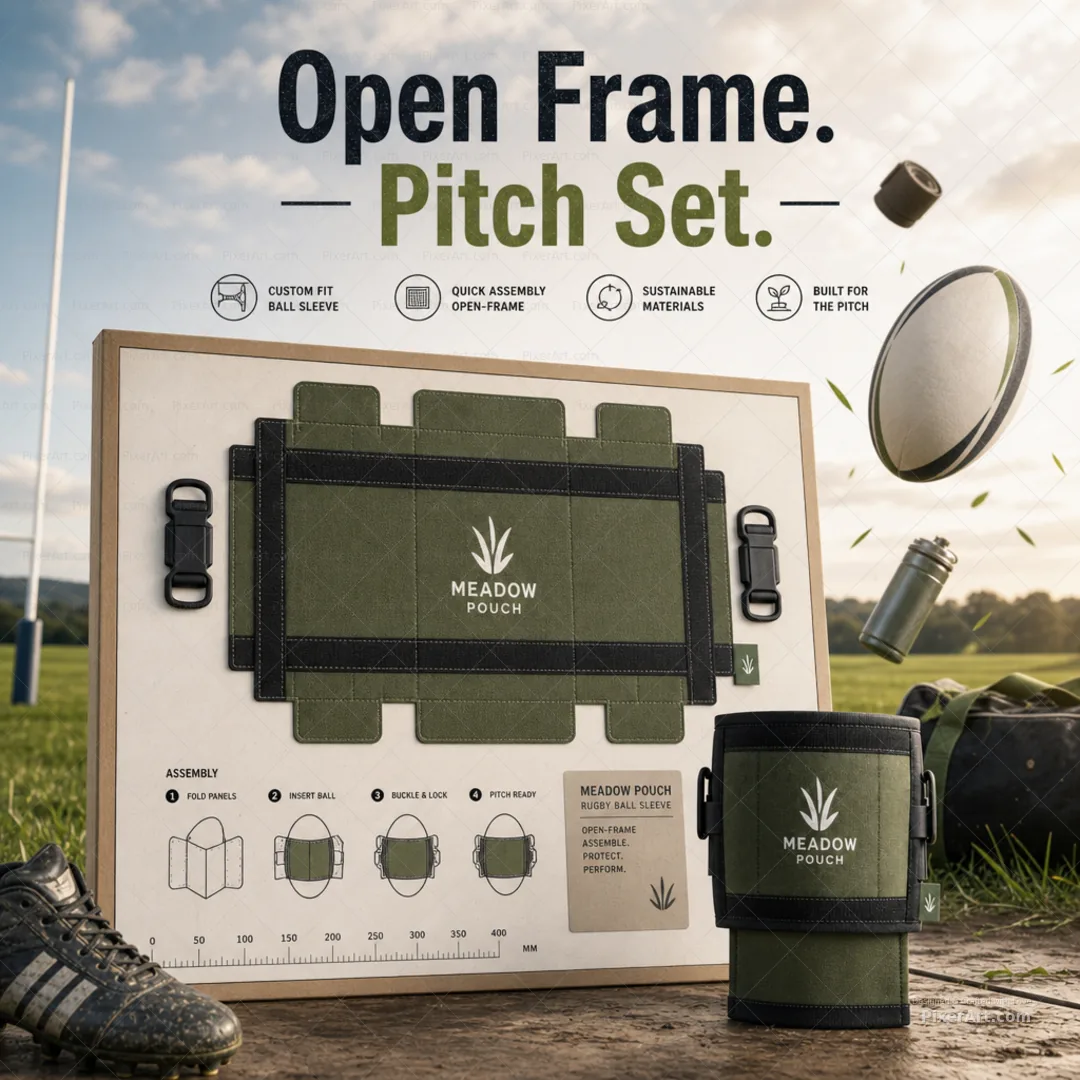 Open frame mockup