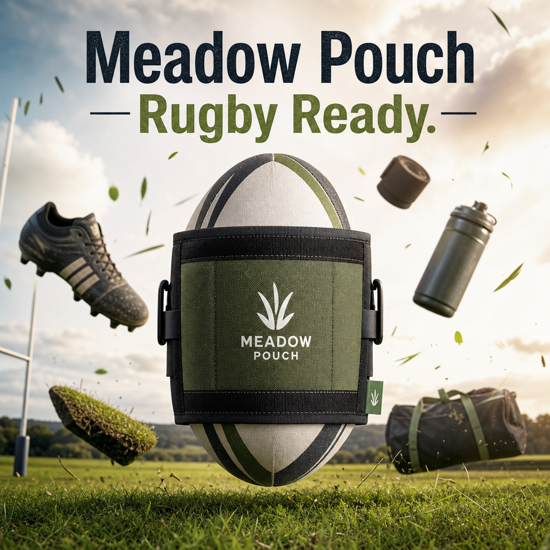 Meadow Pouch Rugby Ball Retail Sleeve