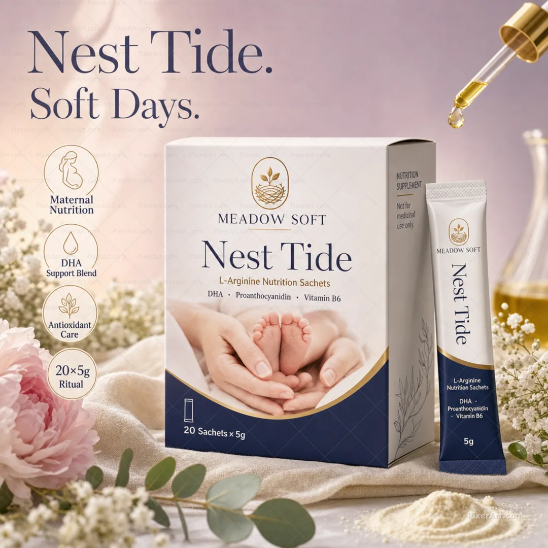 Meadow Soft Nest Tide Arginine Sachets