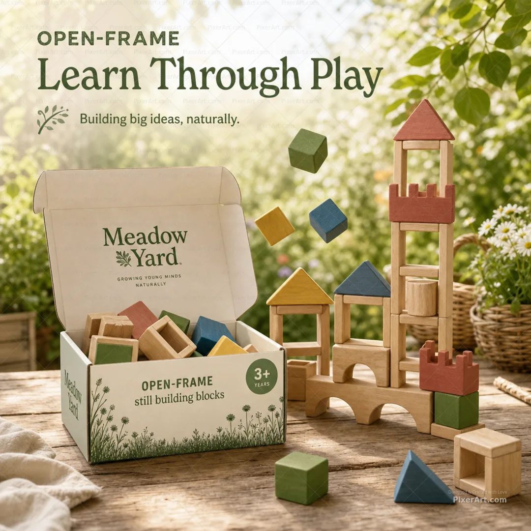 Open frame mockup