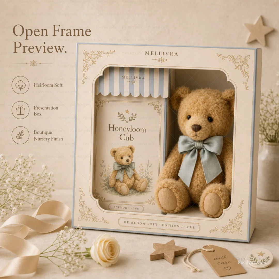 Open frame mockup